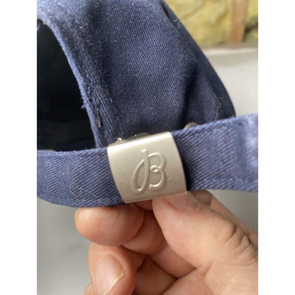 ORIGINAL BREITLING WATCH BLUE GOLD LOGO HAT CAP 100% COTTON ONE SIZE - Picture 4 of 7